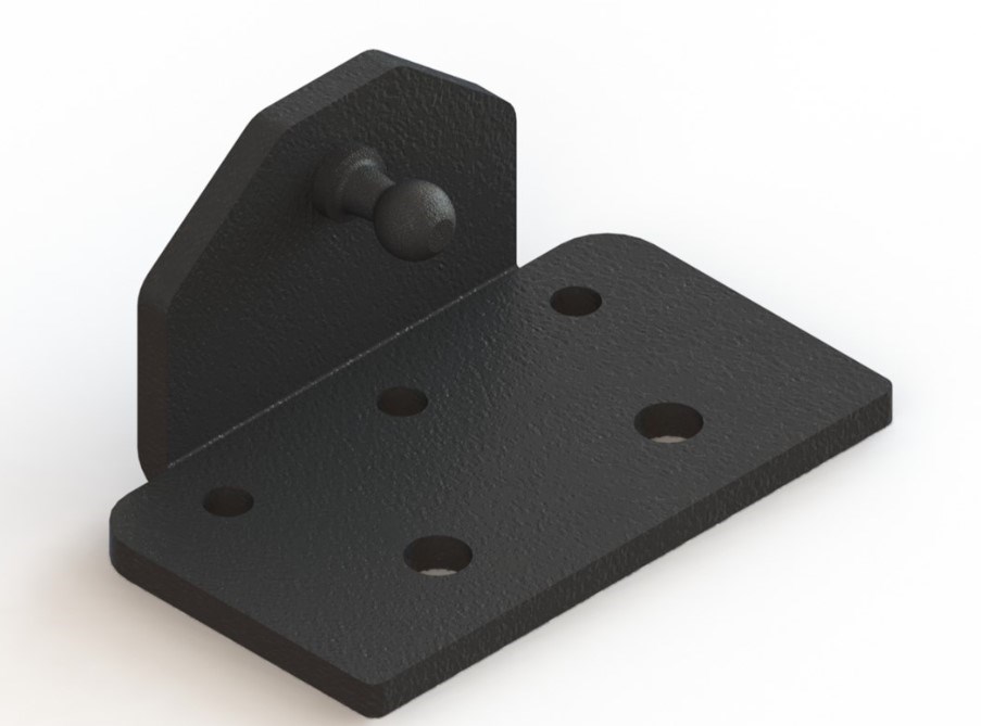 BÜFE KARAVAN AMORTİSÖR MONTAJ BRAKETİ İÇE DOĞRU 2 ADET