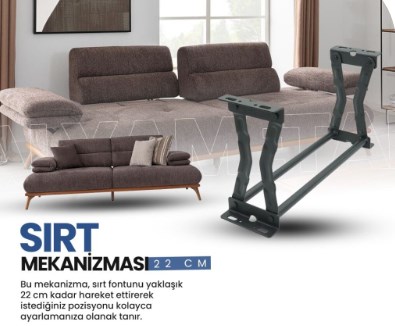 Borulu Sırt Mekanizması (22cm)