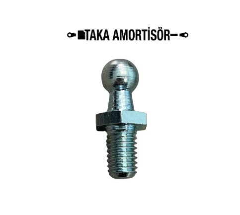 Gazlı Amortisör Başlığı Din 71803 Kürebaş M6 KÜRE10
