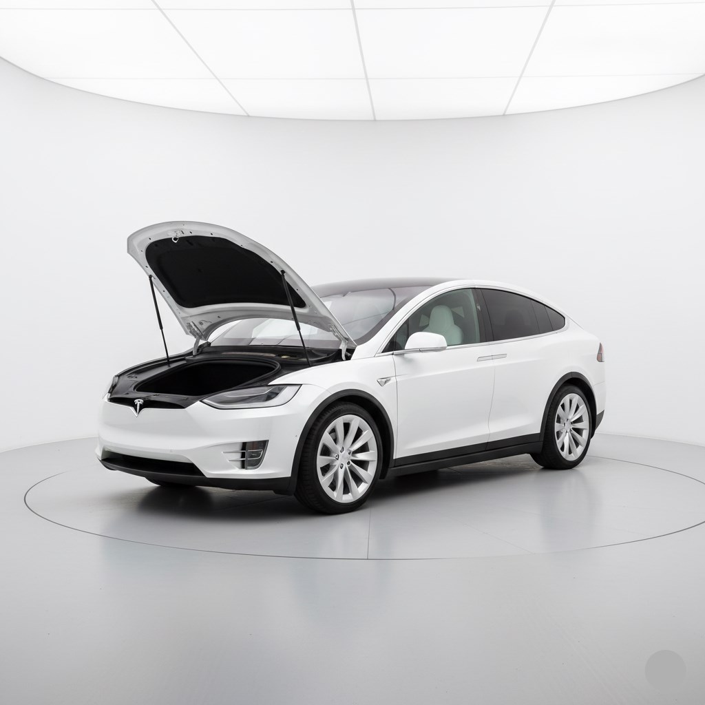 TESLA MODEL X DUAL MOTOR 2015- 2015- Uyumlu KAPUT Amortisörü