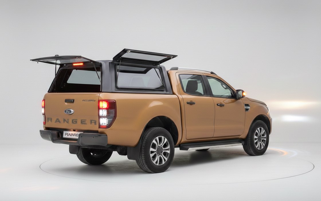 Pick-Up Kabin Camı Gazlı Amortisör - 37 CM 220N - Yerli Üretim---Ford Ranger, Toyota Hilux, Mitsubishi L200