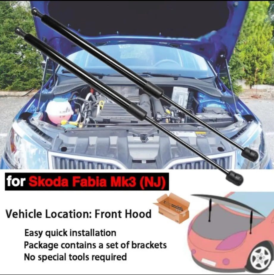 SKODA FABİA 2017 Kaput Amortisör Seti YERLİ ÜRETİM