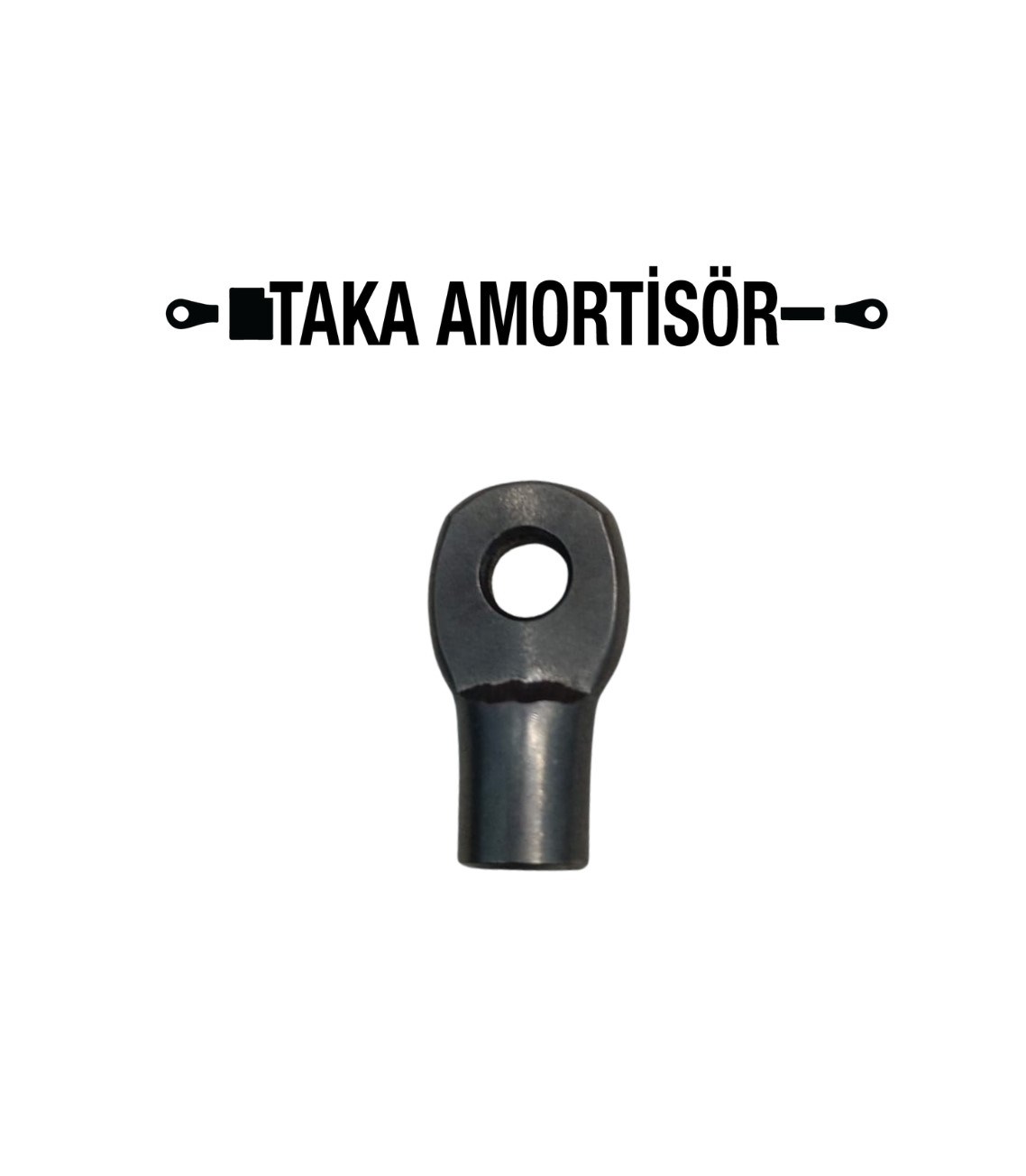 Paslanmaz Marin Tip Amortisör Bağlantı Başlığı 316 Kalite M6 Diş / 6.1mm Delik / 22mm Eksen