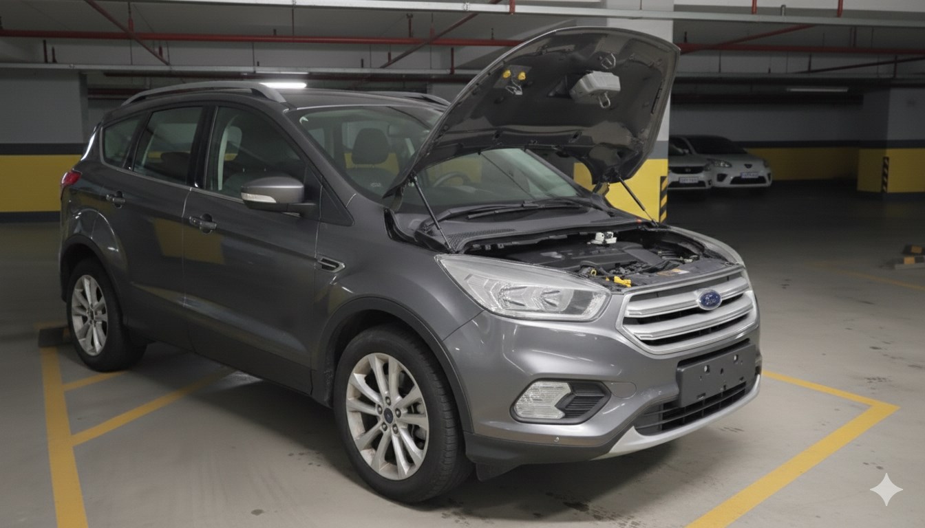 Ford Kuga 2018 Kaput Amortisör Kiti (Delme Yok) - Yerli Üretim Taka Amortisör