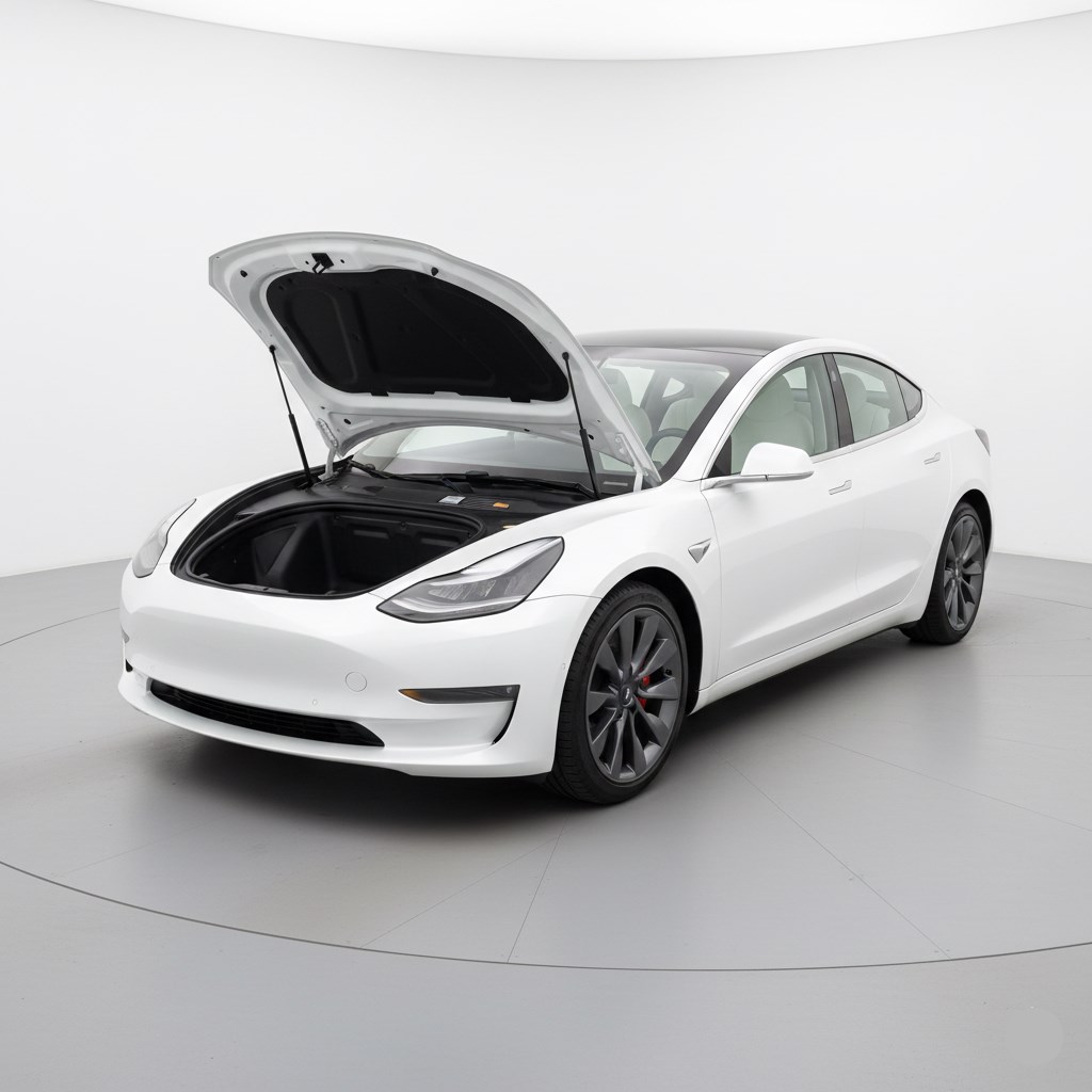 TESLA MODEL 3 DUAL MOTOR 2018- 2018- Uyumlu KAPUT Amortisörü