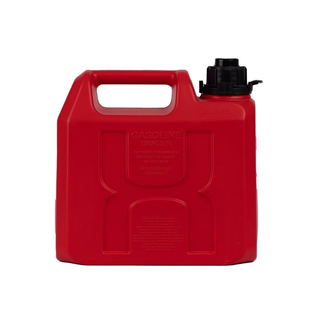 Benzin Bidonu 5 Litre Akaryakıt Mazot Taşıma Doldurm Boşaltma Borulu Plastik Antistatik