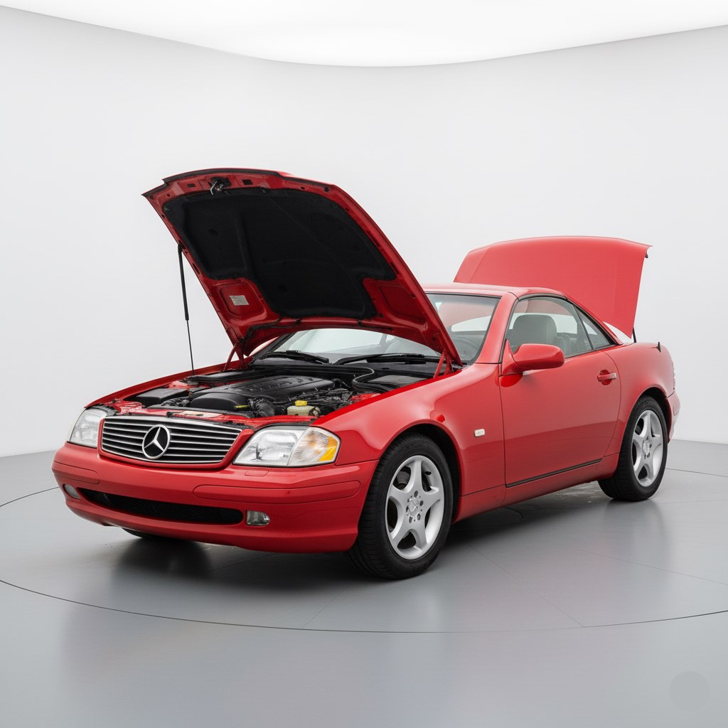 MERCEDES-BENZ SLK (170) 1996-2004 1996-2004 Uyumlu KAPUT/SOL Amortisörü