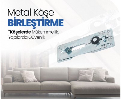 Metal Köşe Birleştirme (Timsah)