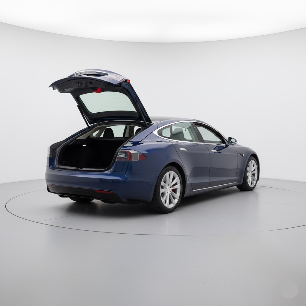 TESLA MODEL S 2012- 2012- Uyumlu BAGAJ Amortisörü