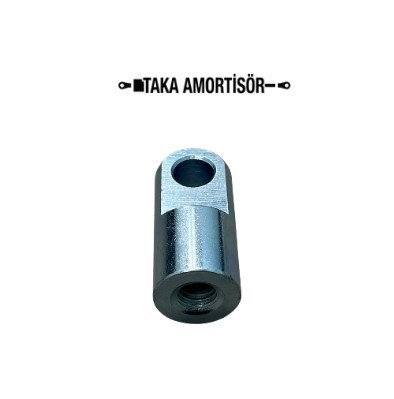 DELİKLİ GAZLI AMORTİSÖR BAŞLIĞI  EYELED M10  DELİK 10,2  EKSEN 35